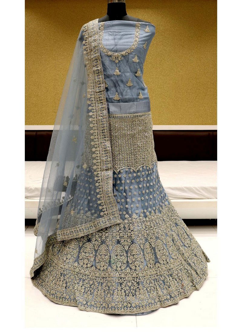 Spark vol 9 Heavy Net and Jarkan stone Designer Party wear Lehenga Choli